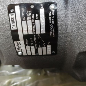 Bomba de pistón Parker PAVC1003R422, bomba hidráulica de tipo aguja para uso industrial - Product Image 2