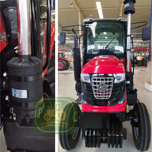 Giá Rẻ 75HP Nông Nghiệp Bánh Xe Farming Máy Kéo Để Bán 754TB Diesel Động Cơ Điện Bánh Răng Màu Chỉ Đạo Trang Trại Máy Móc - Product Image 6