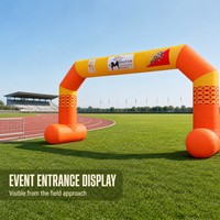 Arche gonflable d'extérieur pour événements extérieurs, portail d'entrée pour promotion de marque et publicité