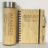 Botol Air Bambu Personal 340ml 400ml 500ml 550ml dengan Saringan dan Infuser