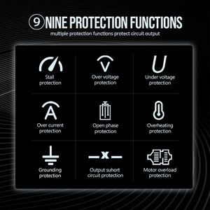 Variador de Frecuencia para Separador de Granos de Arroz, <span class=keywords><strong>Inversor</strong></span> de Frecuencia de 185kw, Convertidor de Frecuencia Trifásico de 60hz a 50hz - Product Image 5