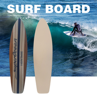 Prix de gros Y'S Short Fish Board Mini Hard Board Fiberglass EPS Foam Surfing Fin pour les eaux de l'océan unisexe Touring