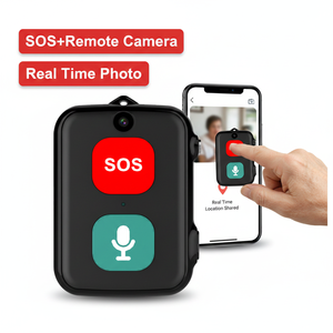 Localizador GPS SOS para Personas Mayores con Cámara, Mini Localizador Personal Impermeable en <span class=keywords><strong>Tiempo</strong></span> <span class=keywords><strong>Real</strong></span>, Dispositivo para el Cuidado de Personas con Demencia - Product Image 1