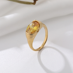 แหวนนิ้วสแตนเลสสตีลชุบทองโบราณแบบคลาสสิกสำหรับผู้หญิงและผู้ชาย ปรับขนาดได้ พร้อมสลักโลโก้ตามสั่ง - Product Image 2