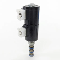 Vanne hydraulique à cartouche actionnée par solénoïde professionnelle ISV10-4754B, 3 positions, 4 voies, à action directe, vente en gros