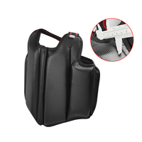 Protection corporelle de karaté personnalisée, protège-poitrine en cuir respirant pour entraînement intensif