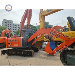 Modèle populaire 2018, excavatrice Hitachi ZX60 d'occasion de haute qualité avec moteur, modèle populaire, économique et facile à utiliser, à vendre - Product Image 1
