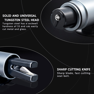 Mini Car Safety Hammer Marteau Martelo Cửa Sổ Kính Đập Vỡ Martillo Tự Động Tự Vệ Brise Vitre Cứu Hộ Thoát Công Cụ - Product Image 4