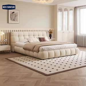 <span class=keywords><strong>Letto</strong></span> King Size Moderno MOYI 180x200 con Struttura in Legno, <span class=keywords><strong>Letto</strong></span> Imbottito di Lusso Stile Italiano, Design Minimalista per Camera da <span class=keywords><strong>Letto</strong></span> Padronale - Product Image 6
