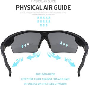 Wholesale 5 Lens Sports Sunglasses Set Polarized Cycling Glasses Interchangeable Lenses Outdoor <b>Eyewear</b> for Men Women - Product Image 2