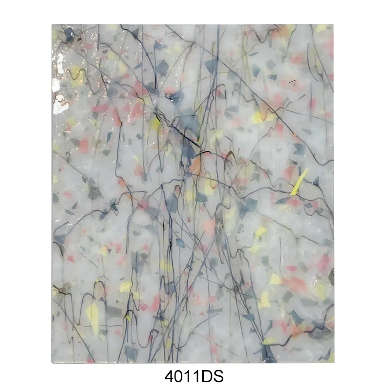 Jiangsu – feuille de vitrail millefiori 3mm pour fenêtres et verre à motif décoratif d'art 411DS