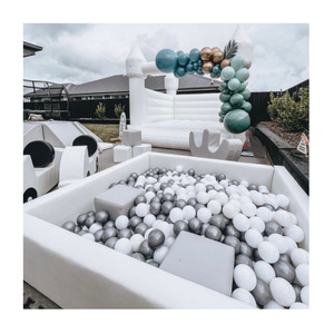 Ensemble de jeux souples blanc et gris Offre Spéciale Équipement de jeu doux Terrain de jeu intérieur bon marché pour les tout-petits jeu doux commercial à louer - Product Image 3