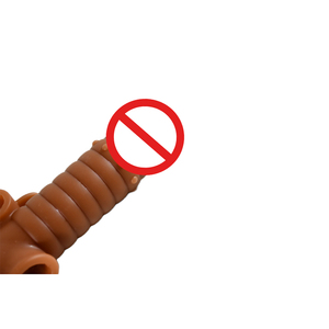 En gros, Manchon sexuel portable en silicone souple, réutilisable et étanche, avec anneau à picots et points, pour homme, type extenseur - Product Image 1