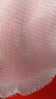 Tissu en maille tricotée 100% polyester 40g-70g, tissage droit, uni, respirant, léger, doublure, entoilage, base pour broderie