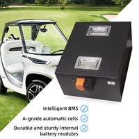 Tricycle électrique Bluetooth Bms avec écran LCD Batterie Lifepo4 36 volts 48v 72v 100ah 200ah 300ah Batterie au lithium pour voiturette de golf