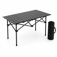 Table de pique-nique pliable légère taille S, moderne, pour jardin, salle à manger, mobilier d'extérieur portable, école, camping, prix abordable