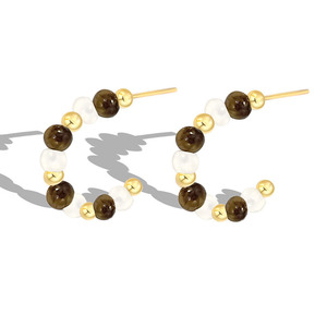 Nuevos Pendientes de Plata S925 para Mujer, Diseño Exclusivo, Sencillos, de Alta Calidad, Exquisitos, Venta al por Mayor de Joyería para Bodas - Product Image 1