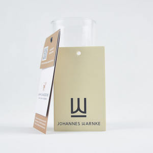 Étiquettes de vêtements en papier de haute qualité, personnalisables avec impression et estampage, nouveau design tendance - Product Image 5