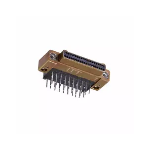 Original PCB Connectors <strong>NDD</strong>-37PBRTT 37 Position D-Type Nano-D Plug Male Pins NDD37PBRTT <strong>NDD</strong> Connector Through Hole Right Angle - Product Image 1