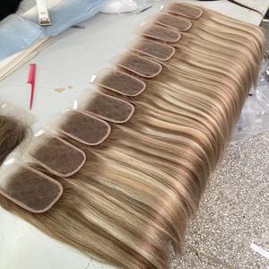 Châu Âu Trinh Nữ tóc đóng cửa 3x5 ren đóng cửa nổi bật mix 8/16/60 bắt nguồn từ Tùy chỉnh màu sắc 6x6 ren đóng cửa cho anh - Product Image 1