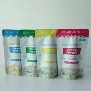 Op Maat Gemaakte Voedselverpakkingstas Kruidenzakje Koekjes Verpakking Plastic Ritssluitingszakken Voor Voedselopslag