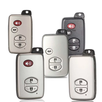 Coque de clé intelligente de remplacement 2/3/4 boutons en ABS métallique pour Toyota Camry