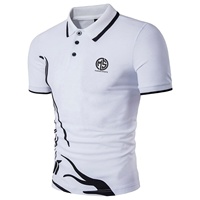 Hochwertiges Luxus-Mikrofaser-T-Shirt aus Baumwolle für Herren mit individuellem Design Polo-T-Shirts Großhandel