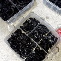Nouveau kit de réparation de clips et attaches en plastique PP pour voiture, 680 pièces, type poussoir