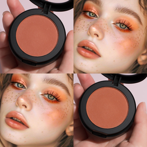 Maquillage à haute pigmentation Surligneur de maquillage Blush Blush sur palette Single Make Your Own Brand Private Label Cream Blush - Product Image 2