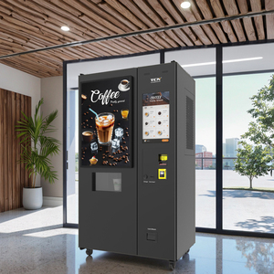 เครื่องจำหน่ายกาแฟอัตโนมัติเต็มรูปแบบสำหรับธุรกิจ ยี่ห้อ Supplir OEM เครื่องจำหน่ายกาแฟตุรกี ขายดี มีให้เลือก 20 รสชาติ - Product Image 1