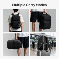 Sac à dos de voyage extensible de grande capacité approuvé pour les vols, sac pour ordinateur portable de voyage d'affaires avec compartiment pour accessoires numériques