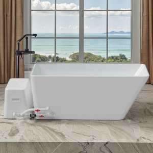 Envío Rápido en EE. UU. Bañera de Inmersión Fría Rectangular con Sistema de Enfriamiento por Agua para Recuperación Deportiva en Gimnasios - Product Image 5