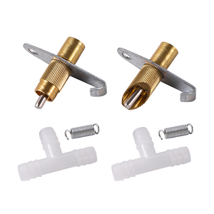 100 pièces/sac Abreuvoir automatique à tétine avec raccord en T de 8 mm pour lapins, hamsters, Totoro, volailles domestiques, distributeur d'eau et de nourriture, abreuvoir pour lapins - Product Image 4