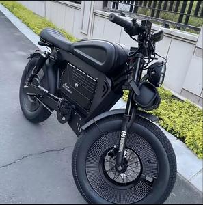 Bicicleta Eléctrica para Adultos HCBK-SS10 Negra con Motor Trasero Integrado en el Buje, Batería de Aluminio de 1500W 60AH, 140km de Autonomía, 20 Pulgadas - Product Image 5