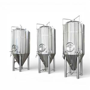 Mejor Precio Tanque de Fermentación Cónico de Cerveza de 5000L 40Bbl con Chaqueta de Glicol y Manway Lateral, Equipo Comercial para Cervecería - Product Image 3