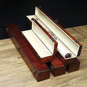 Solid <b>Wood</b> <b>Storage</b> <b>Box</b> Rectangular Calligraphy Painting <b>Box</b> Camphor <b>Wood</b> Collection <b>Box</b> Jewelry <b>Box</b> General Packaging - Product Image 4