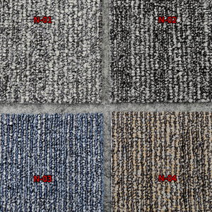 Alfombra Moderna de Bucle de Polipropileno con Revestimiento Acolchado de Betún para Hogar, Oficina, Comercios, Hoteles y Dormitorios - Product Image 5