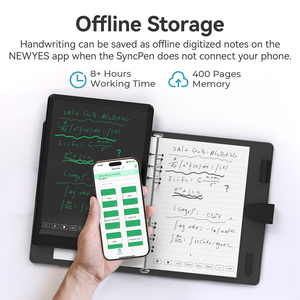 Newyes mới 10 inch lưu trữ đám mây máy tính xách tay syncpen kỹ thuật số notepad thông minh Bút đồng bộ kỹ thuật số LCD bằng văn bản máy tính bảng - Product Image 4