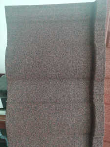 Feuille de <span class=keywords><strong>toiture</strong></span> moderne et durable Tuiles métalliques enduites de pierre colorée de longue durée pour appartements en Afrique du Sud - Product Image 4