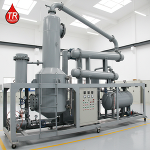 Machine de traitement d'huile moteur usagée haute efficacité <span class=keywords><strong>pour</strong></span> la production d'huile de base jaune pure – Purificateur de recyclage d'huile automobile - Product Image 1