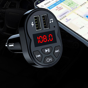 MP3 de coche para reproductor <span class=keywords><strong>Bluetooth</strong></span> FM con transmisor y receptor 12-24V soporte para teléfono - Product Image 4
