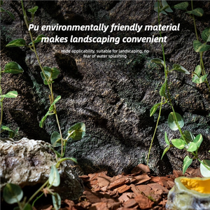 Fond d'aménagement paysager 3D <span class=keywords><strong>Reptile</strong></span>-Texture de roche, panneau de paysage pour enclos de reptiles et vivariums de forêt tropicale - Product Image 4