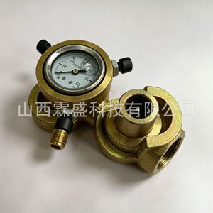เกจวัดแรงดันไฮดรอลิก DZ 60 0-60 MPa สำหรับการวัดแรงต้านทานการรองรับในเหมืองถ่านหิน - Product Image 4