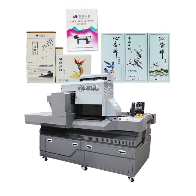 Colour Printing Machine Inkjet Printer Uv Digital Uv Printer Single Pass Printer Kraft Paper Bag Corrugated Box