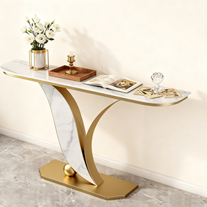 Modern Entryway <strong>Table</strong> Narrow Console <strong>Table</strong> for <strong>Hallway</strong> Living Room Home Decor <strong>Slim</strong> Entry <strong>Table</strong> for Entryway Corridor Decoration - Product Image 1