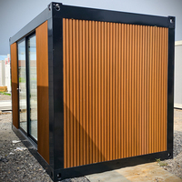 Maison préfabriquée en bois de petite taille en Chine |   Maison modulaire pliable 1 chambre |   Cabane portable pour jardin, bureau, séjour