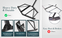 Accesorio duradero para cultivador de Tractor, rastrillo Atv, accesorios e instrumentos