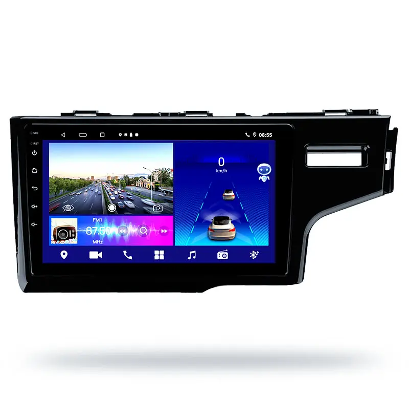 2 DIN sistema multimediale autoradio Android lettore DVD autoradio per HONDA FIT JAZZ 2013 2020