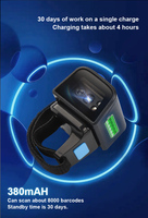 Escáner de Código de Barras 2D con Anillo Inteligente JR Z01, Lector de Códigos QR Inalámbrico Bluetooth, Manos Libres, Mini Portátil, CE FCC ROHS