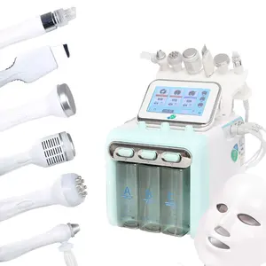 Nueva máquina de dermoabrasión de alta calidad multifunción oxígeno 7 en 1 cara limpieza profunda Hydra belleza máquina facial